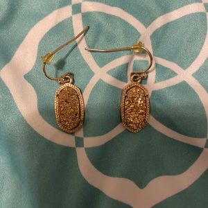 Rose gold Kendra Scott earrings